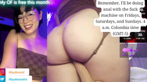 Alexandra followme on instragram abyalexand online show from October 20, 6:25 am