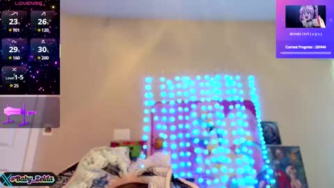 Snapshot of babyzelda chatting on March 8, 8:03 pm BabyZelda online show from March 8, 8:03 pm