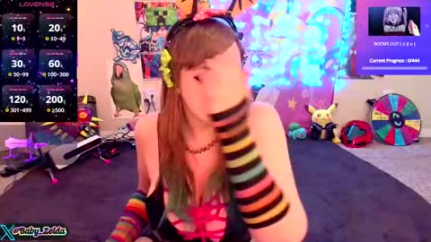 Snapshot of babyzelda chatting on March 10, 3:12 am BabyZelda online show from March 10, 3:12 am