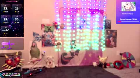 Snapshot of babyzelda chatting on October 12, 3:49 am BabyZelda online show from October 12, 3:49 am