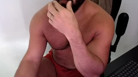Snapshot of beard_top_guy chatting on July 30, 1:21 pm Beard Guy online show from July 30, 1:21 pm