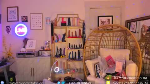 Beck the tongue online show from October 1, 10:49 pm