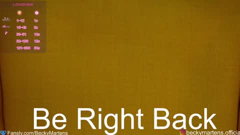 BeckyMartens come join me on    while im offline here  online show from March 11, 6:21 am