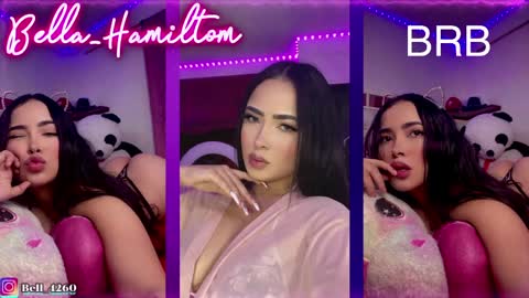 Snapshot of bella_hamilton chatting on April 2, 3:48 am bella_hamilton online show from April 2, 3:48 am