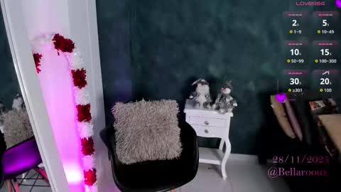 Snapshot of bellarooux chatting on November 29, 12:08 pm bellarooux online show from November 29, 12:08 pm