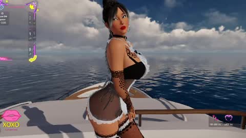 Snapshot of bellazomb chatting on April 3, 10:19 pm bellazomb online show from April 3, 10:19 pm