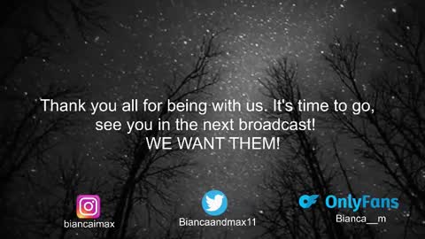 Snapshot of bianca_and_maxwell chatting on March 5, 3:29 am bianca and maxwell online show from March 5, 3:29 am