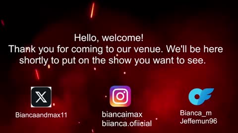 Snapshot of bianca_and_maxwell chatting on June 24, 12:42 am bianca and maxwell online show from June 24, 12:42 am