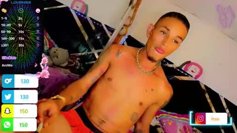 Snapshot of big_latin666 chatting on January 5, 1:03 am Stiven Leon online show from January 5, 1:03 am