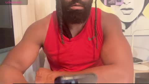 Snapshot of blackmuscles77 chatting on April 2, 11:46 pm blackmuscles77 online show from April 2, 11:46 pm
