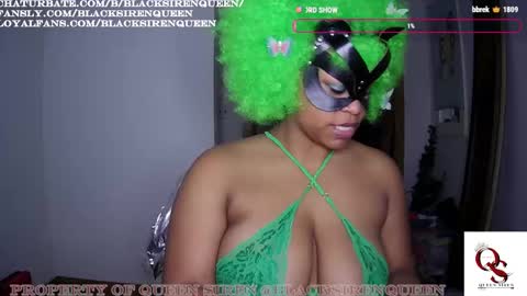 Snapshot of blacksirenqueen chatting on October 1, 10:54 am Queen Siren online show from October 1, 10:54 am