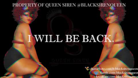 Snapshot of blacksirenqueen chatting on November 17, 1:33 am Queen Siren online show from November 17, 1:33 am