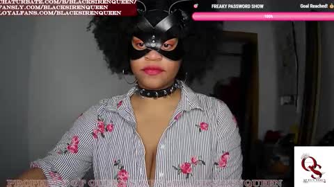Snapshot of blacksirenqueen chatting on December 5, 4:32 am Queen Siren online show from December 5, 4:32 am