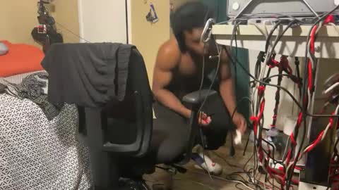 Snapshot of blakjag chatting on October 1, 5:02 am Blackjag00 online show from October 1, 5:02 am