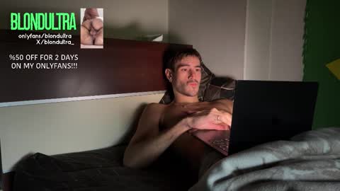 blondultra online show from September 29, 5:45 am