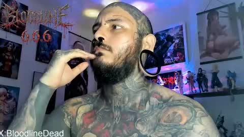 Snapshot of bloodline_666 chatting on June 15, 6:43 pm online show from June 15, 6:43 pm