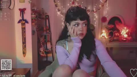   Im Nym  Justa nymph on twitter and IG online show from December 16, 2:05 am