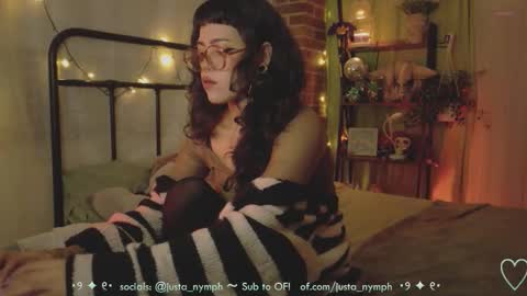   Im Nym  Justa nymph on twitter and IG online show from February 13, 12:28 am