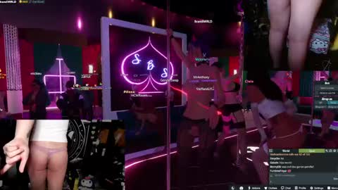 BrandiWRLD999 online show from September 10, 9:59 pm
