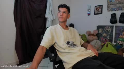 Snapshot of brandonstonexl chatting on April 8, 11:48 pm Brandon Stone online show from April 8, 11:48 pm