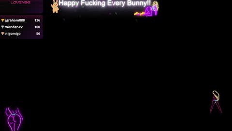 Snapshot of bunnycheekz chatting on January 8, 1:21 am Tokki bunny online show from January 8, 1:21 am