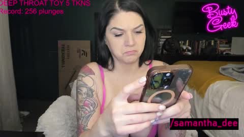 Samantha Dee online show from December 4, 3:38 am