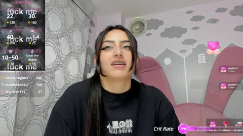 Snapshot of camilahunter__ chatting on January 23, 2:33 am Camila online show from January 23, 2:33 am