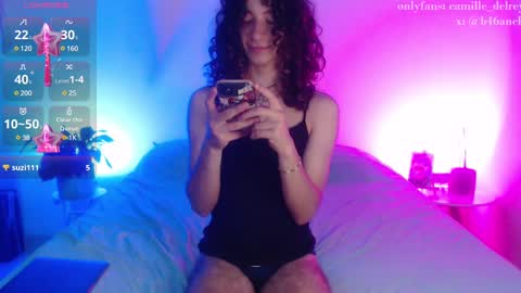 Snapshot of camille_delrey chatting on December 13, 2:54 am Camille online show from December 13, 2:54 am