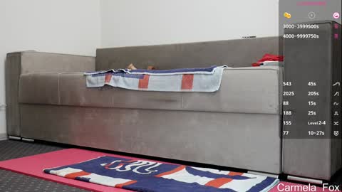 Snapshot of carmela_fox chatting on October 16, 8:26 am Carmela online show from October 16, 8:26 am