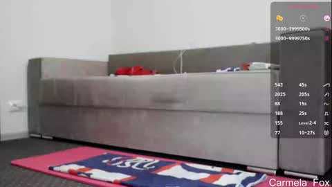 Snapshot of carmela_fox chatting on October 17, 8:28 am Carmela online show from October 17, 8:28 am