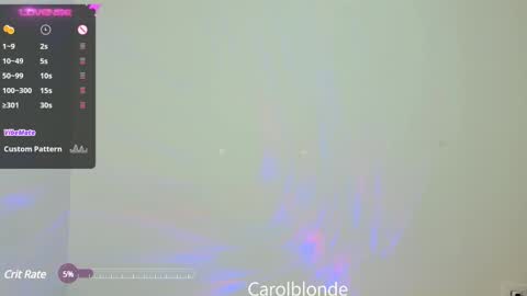 Snapshot of carolblonde chatting on March 9, 10:30 am Char online show from March 9, 10:30 am