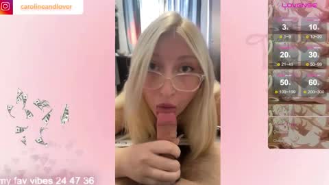 Caroline and Lover online show from November 11, 11:21 am