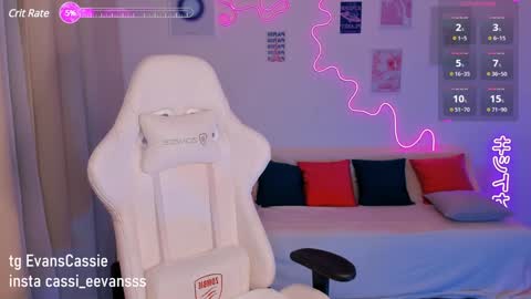 Snapshot of cassie_evansss chatting on February 4, 3:11 am Cassie online show from February 4, 3:11 am