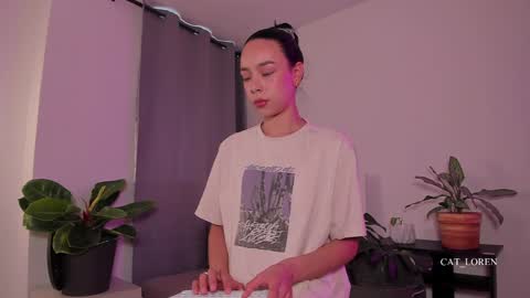 Snapshot of cat_loren chatting on January 10, 8:26 pm Loren online show from January 10, 8:26 pm