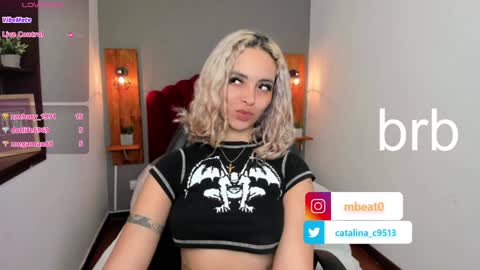 Catalina online show from January 8, 6:20 pm