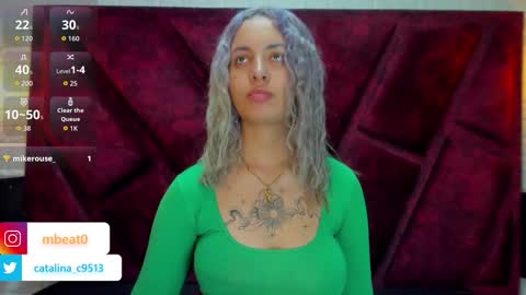 Catalina online show from March 12, 12:44 pm