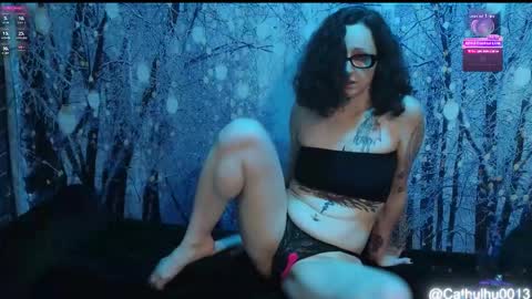 Snapshot of cathulhu0013 chatting on January 13, 6:46 pm Cathulhu0013 online show from January 13, 6:46 pm