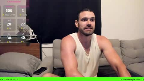 Snapshot of chasemason20 chatting on April 21, 1:18 am Onlyfans chasingfit Instagram the arguer Twitter chasingfitOF online show from April 21, 1:18 am