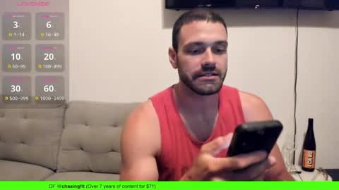 Snapshot of chasemason20 chatting on April 22, 1:19 am Onlyfans chasingfit Instagram the arguer Twitter chasingfitOF online show from April 22, 1:19 am