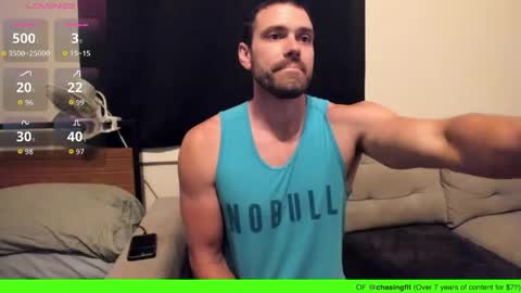 Snapshot of chasemason20 chatting on June 3, 1:19 am Onlyfans chasingfit Instagram the arguer Twitter chasingfitOF online show from June 3, 1:19 am