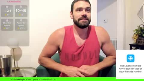 Snapshot of chasemason20 chatting on July 17, 3:13 am Onlyfans chasingfit Instagram the arguer Twitter chasingfitOF online show from July 17, 3:13 am