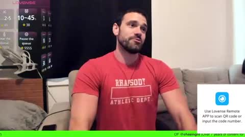 Snapshot of chasemason20 chatting on July 26, 11:22 pm Onlyfans chasingfit Instagram the arguer Twitter chasingfitOF online show from July 26, 11:22 pm