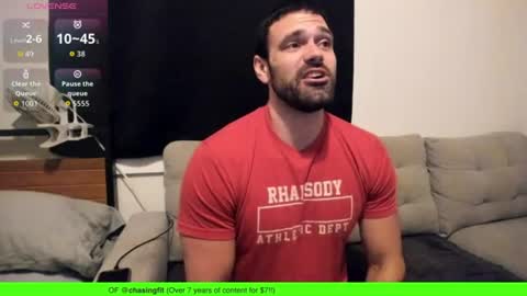 Snapshot of chasemason20 chatting on July 28, 1:23 am Onlyfans chasingfit Instagram the arguer Twitter chasingfitOF online show from July 28, 1:23 am