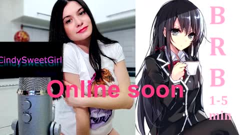 Cindy    online show from February 22, 11:57 am
