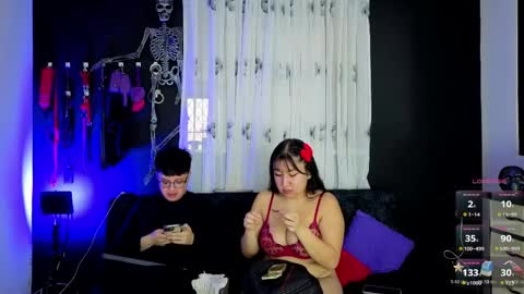 Snapshot of cleo_ace chatting on April 25, 12:30 pm Cleo Ariel Jade and Ace online show from April 25, 12:30 pm