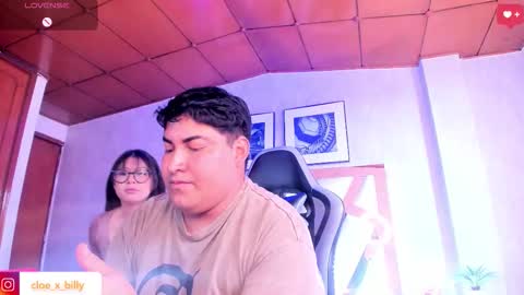 Cloe x Billy online show from September 30, 8:25 pm