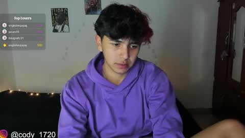 Snapshot of cody_evanss chatting on January 6, 4:36 am cody online show from January 6, 4:36 am