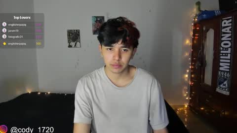 Snapshot of cody_evanss chatting on January 6, 9:11 pm cody online show from January 6, 9:11 pm