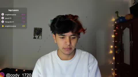 Snapshot of cody_evanss chatting on January 11, 2:15 pm cody online show from January 11, 2:15 pm