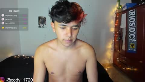 Snapshot of cody_evanss chatting on February 3, 4:41 pm cody online show from February 3, 4:41 pm